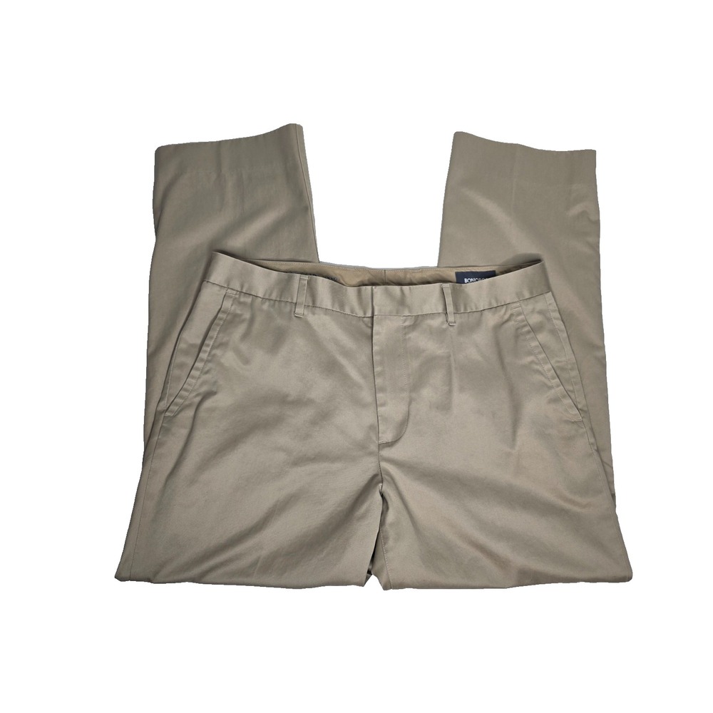 Bonobos Chino Pants Mens 34x30 Khaki Wednesday Straight Fit Weekday Warrior
